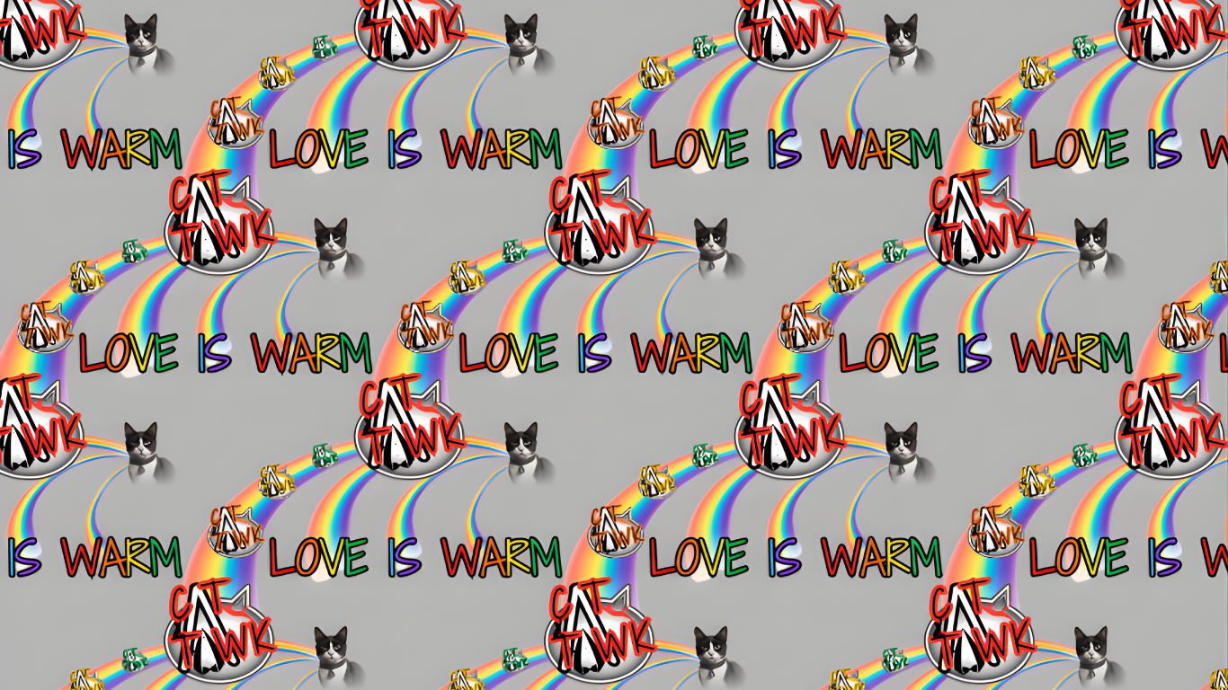 Love is Warm - All Over Print Sweatshirt