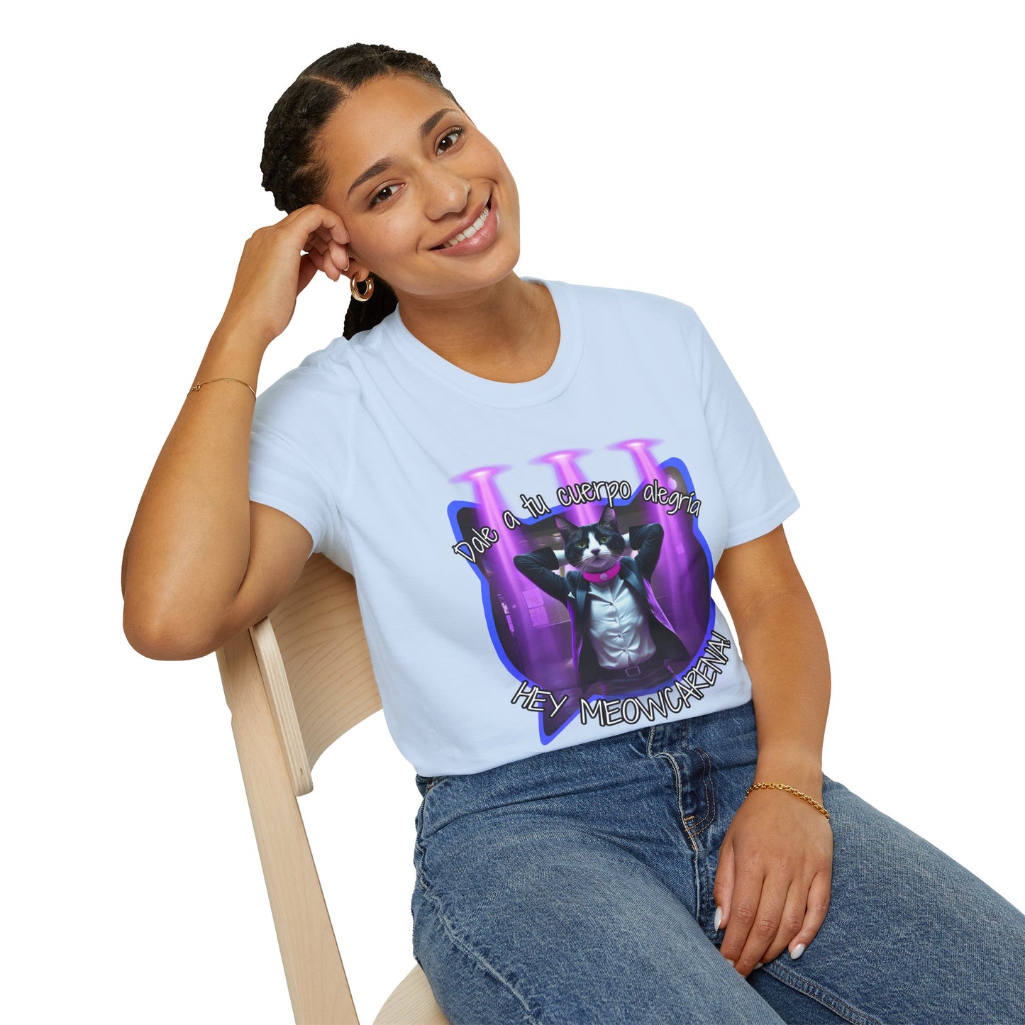 Hey Meowcarena - Cotton Tee