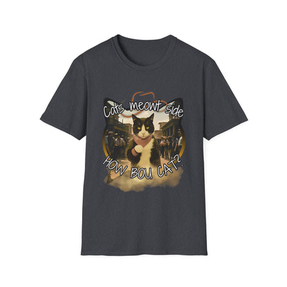 Cats Meowt Side How Bou Cat - Cotton Tee