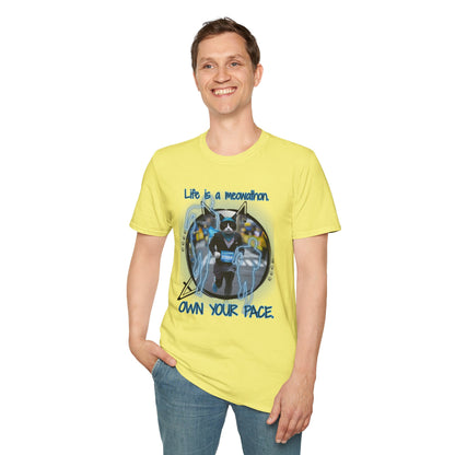Life is a Meowathon (Blue)
