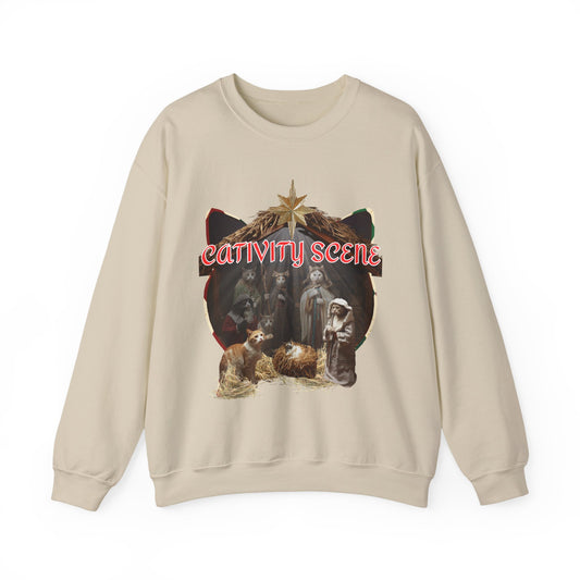Cativity Scene - Crewneck Sweatshirt