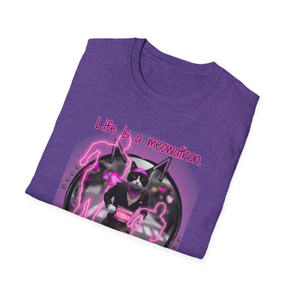 Life is a Meowathon (Pink)