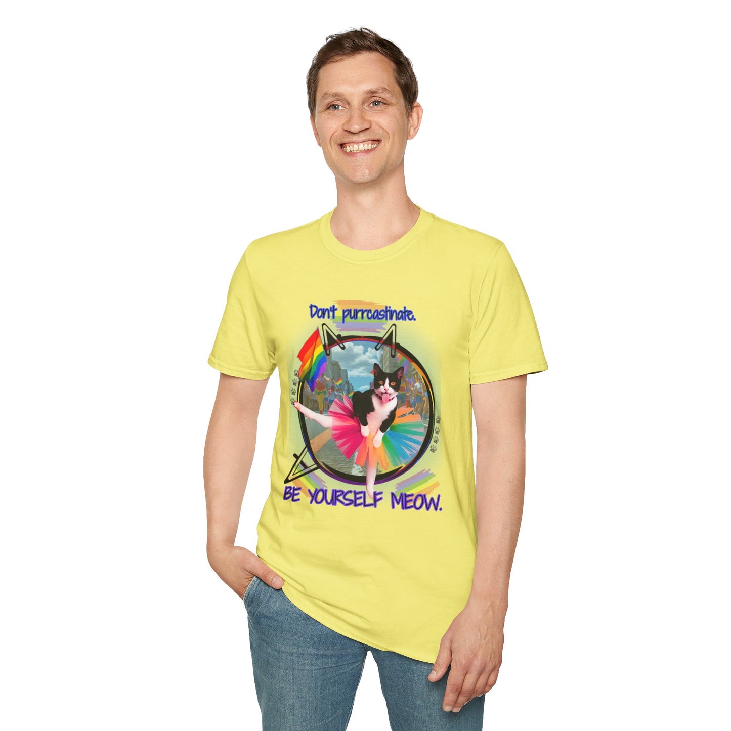 Be Yourself Meow (Original) - Cotton Tee