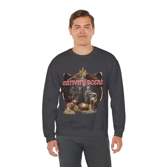 Cativity Scene - Crewneck Sweatshirt