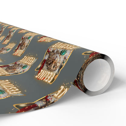Feline Festive Deluxe Wrapping Paper