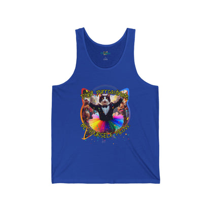 Don't Purrcastinate Be You Meow - Jersey Tank