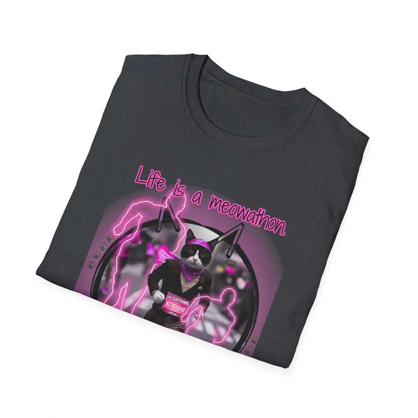 Life is a Meowathon (Pink)