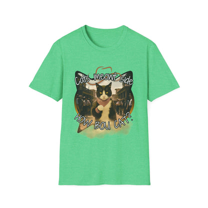 Cats Meowt Side How Bou Cat - Cotton Tee