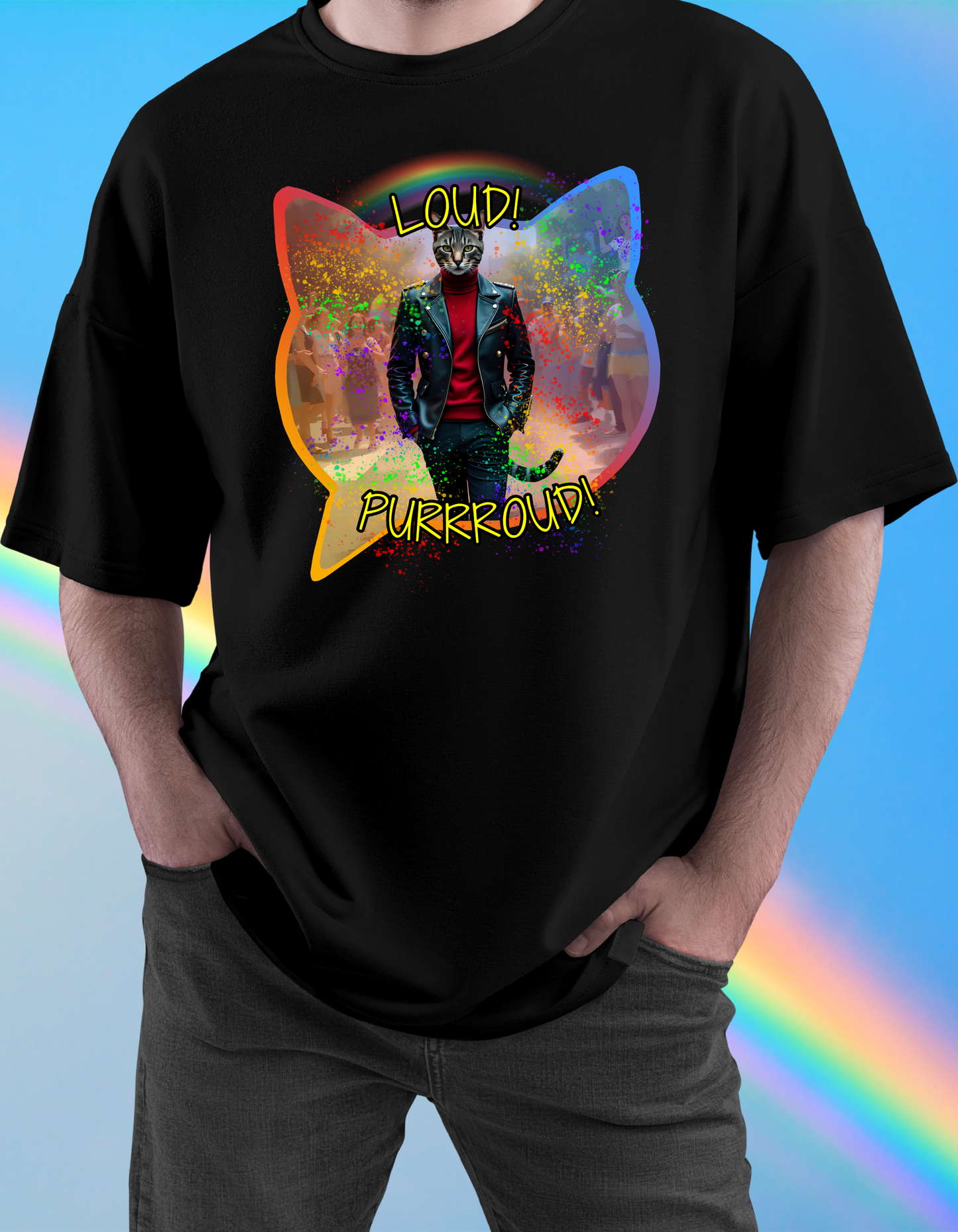 Loud! Purrroud! - Cotton Tee