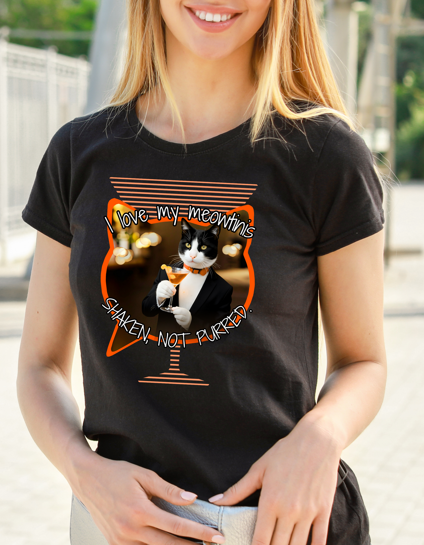 Meowtinis - Cotton Tee