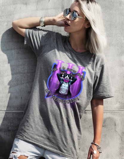 Hey Meowcarena - Cotton Tee