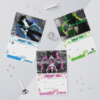 2026 CatTawk 12 Month Calendar