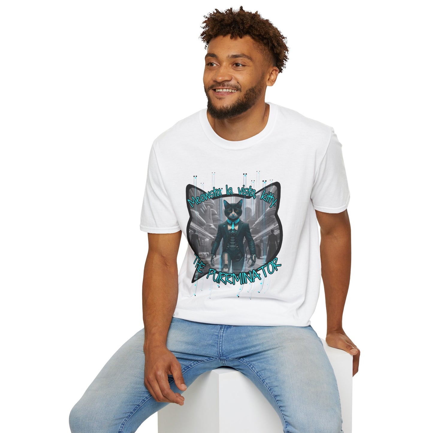 The Purrminator - Cotton Tee