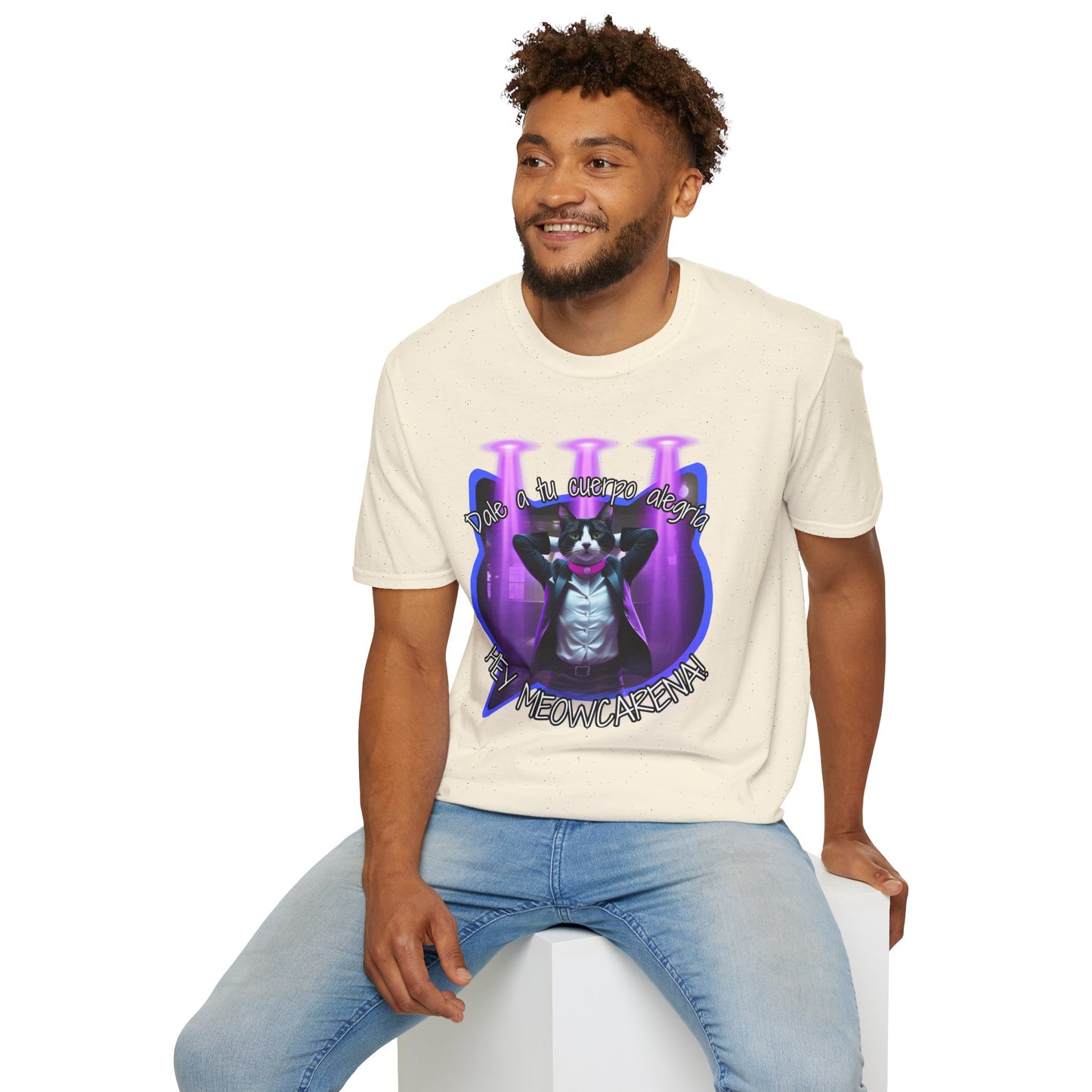 Hey Meowcarena - Cotton Tee