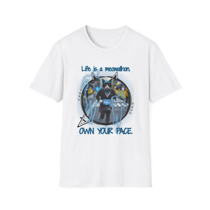 Life is a Meowathon (Blue)
