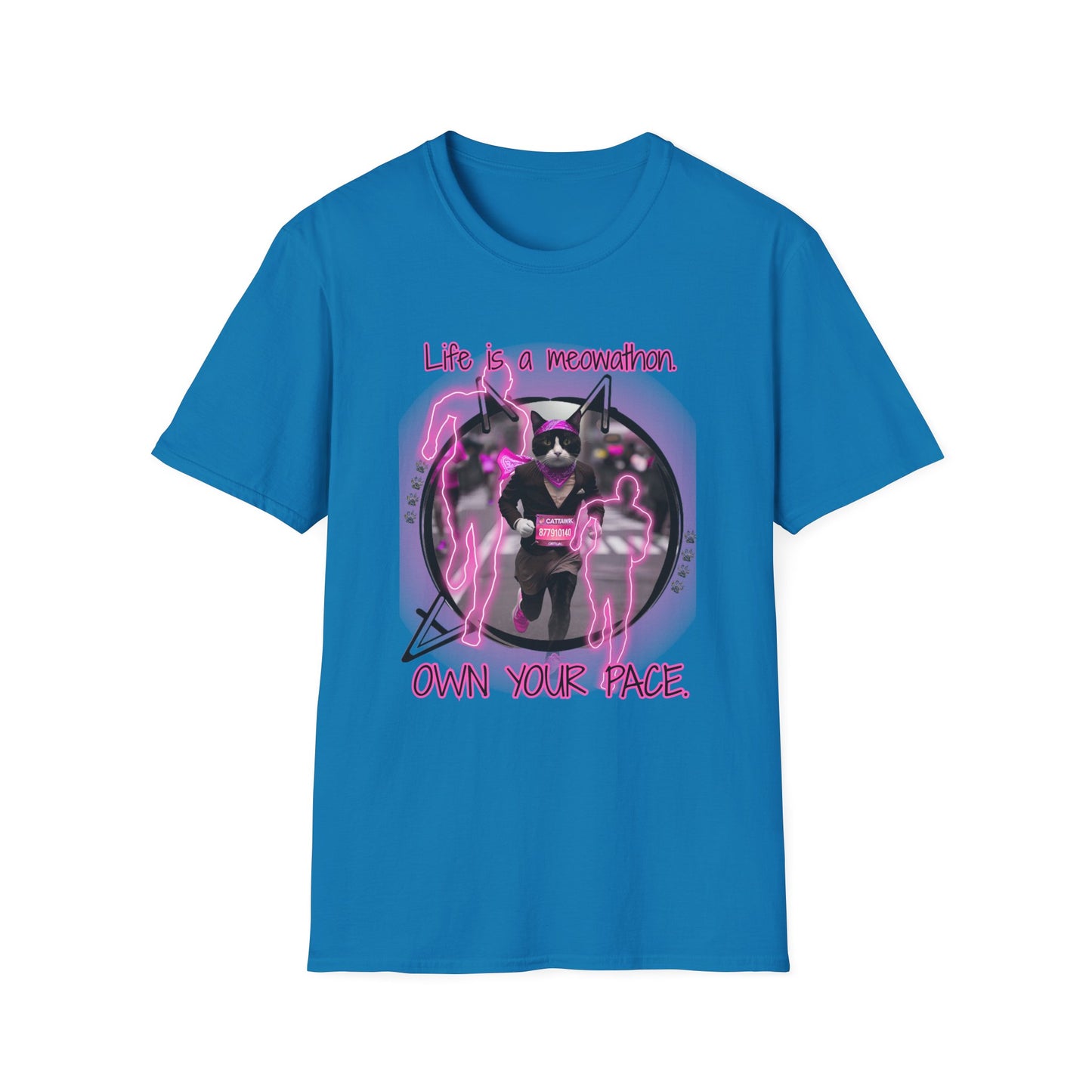 Life is a Meowathon (Pink)