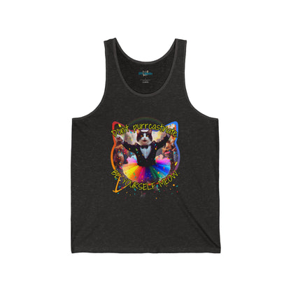 Don't Purrcastinate Be You Meow - Jersey Tank